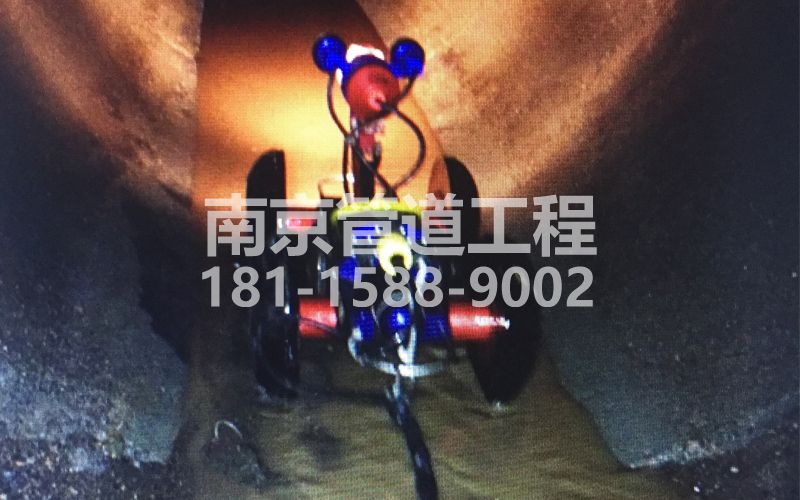 宁海路管道机器人检测