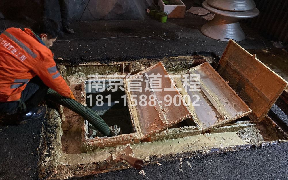 276宁海路饭店隔油池清理