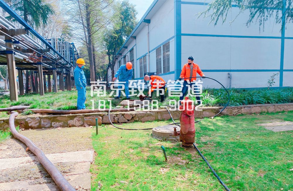 360宁海路石化工厂管道清洗