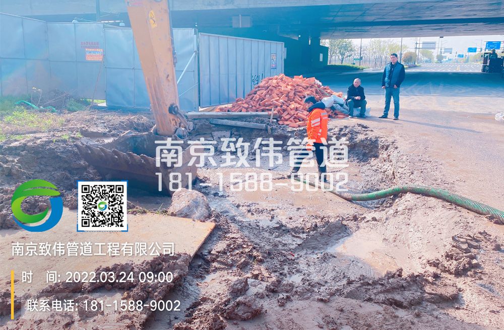 宁海路泥浆清理
