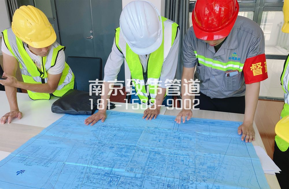 宁海路管道探测